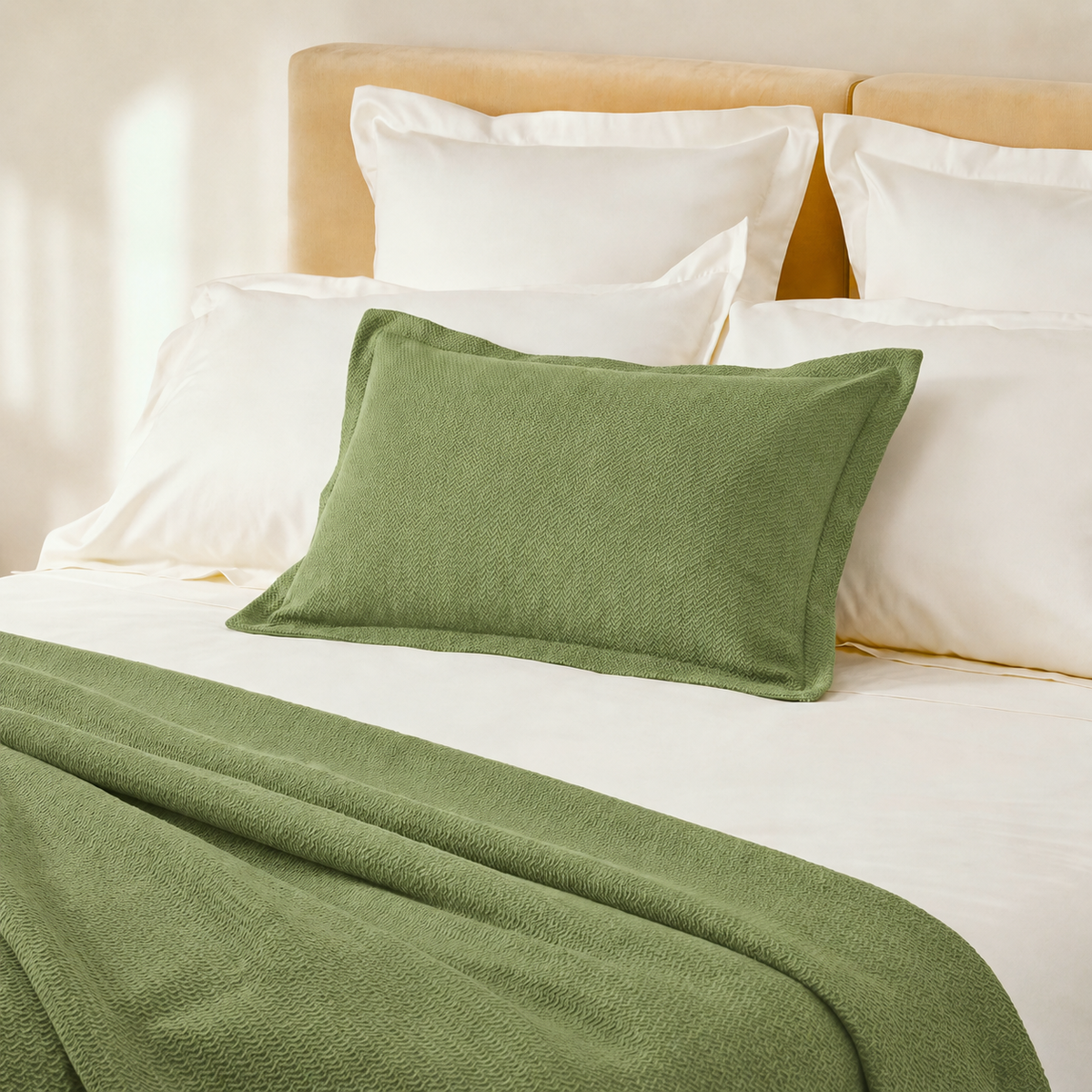 Bedspread, Clove Green