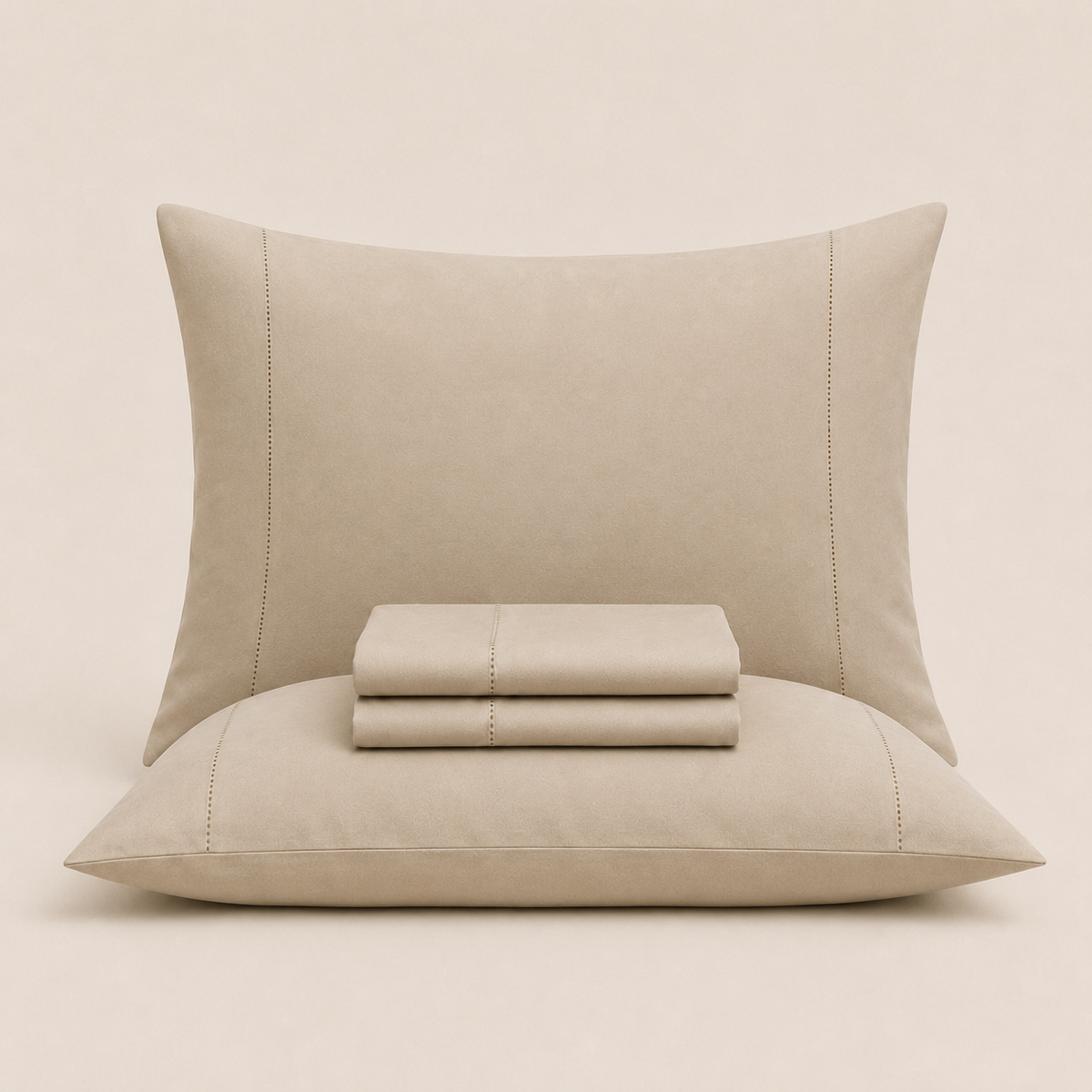 Bed linen Sheet Set, Bliss Beige