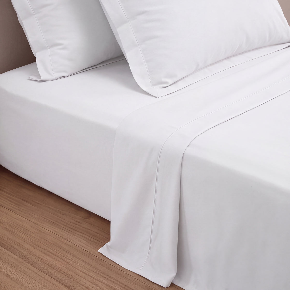 Bed Fitted Sheet, Newlove White