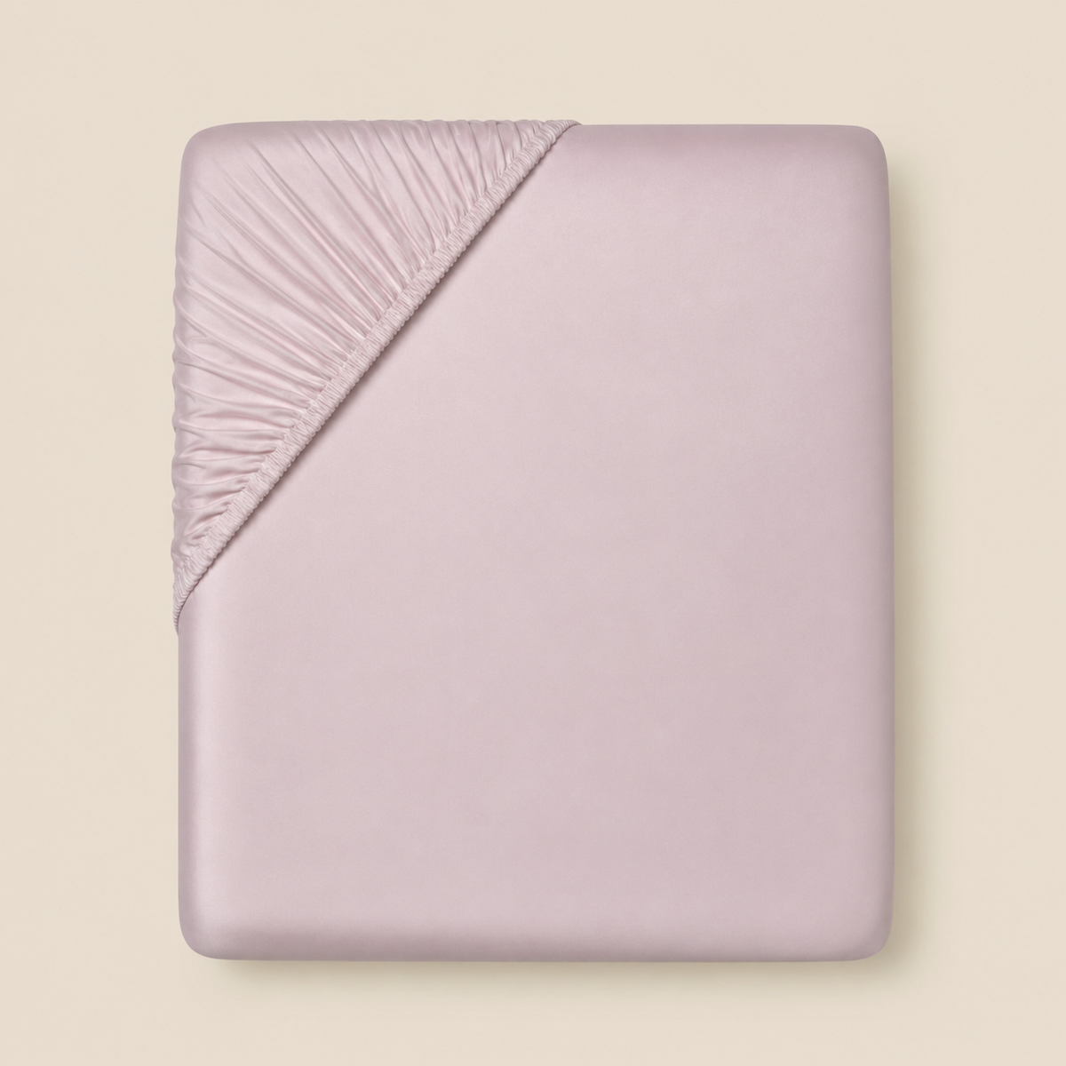 Bed Fitted Sheet, LUX Petal Rose