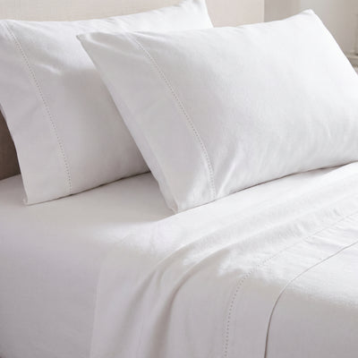 Bed linen Sheet Set, Bliss White