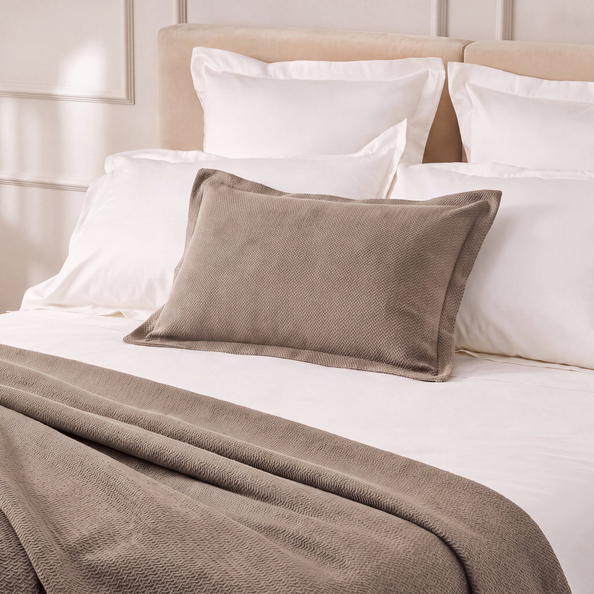 Bedspread, Clove Taupe